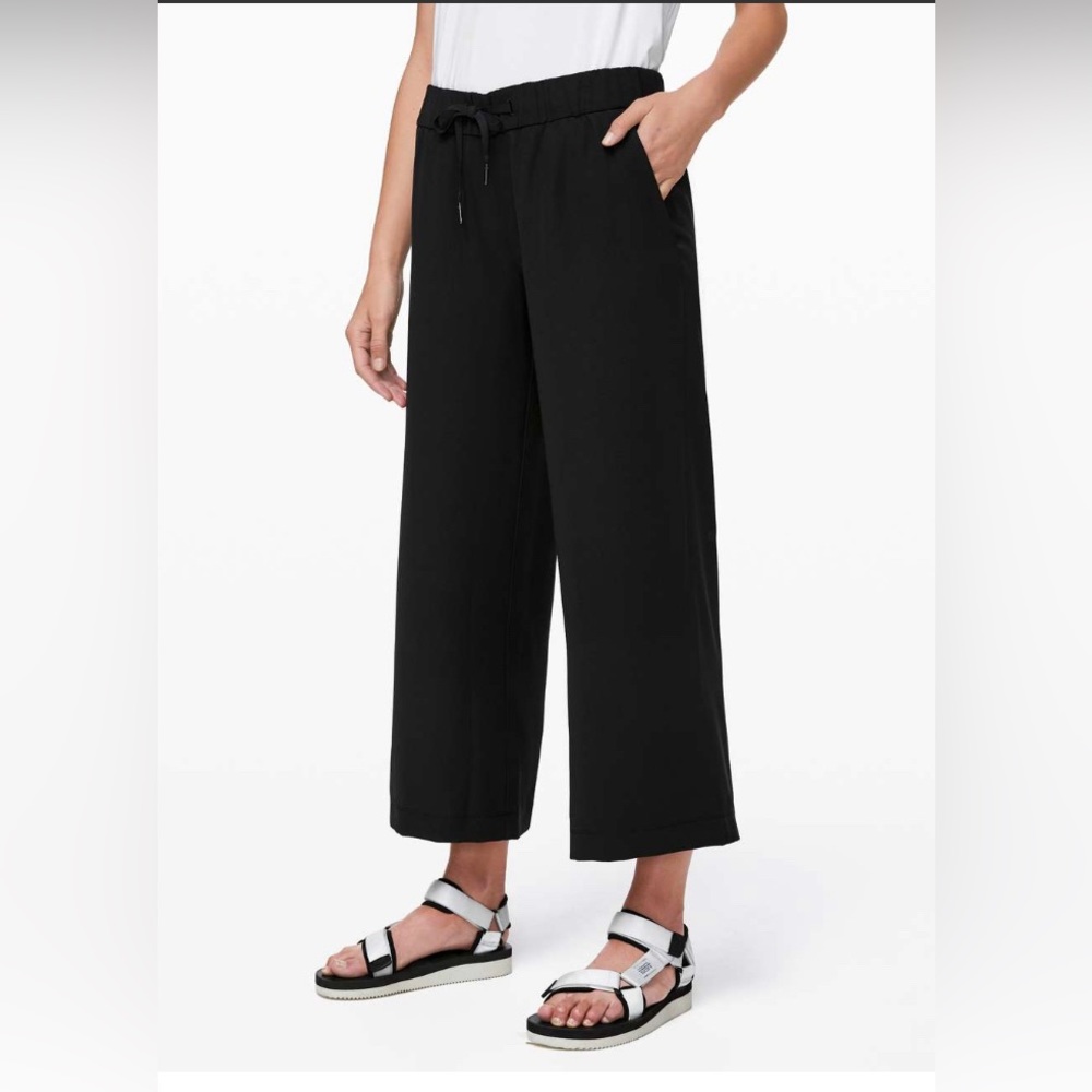 Lululemon wide leg lounge pants